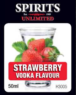 Strawberry Vodka UBREW4U