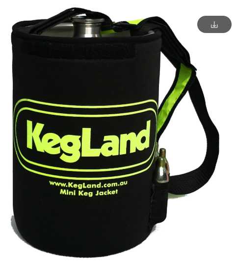 Mini Keg Jacket 5 Litre UBREW4U