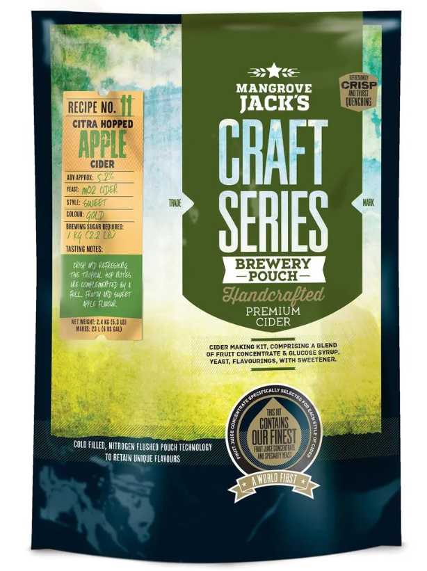 Mangrove Jack's Craft Series Apple Cider Hopped Pouch - 2... UBREW4U