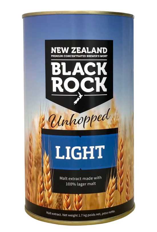 Black Rock Unhopped Light Malt 1.7kg UBREW4U