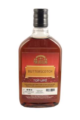 Pure Distilling Butterscotch Top Ups 375ml UBREW4U