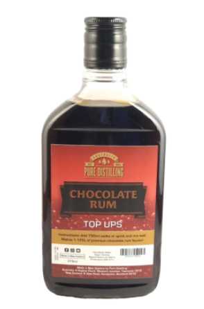 Pure Distilling Chocolate Rum Top Ups 375ml UBREW4U