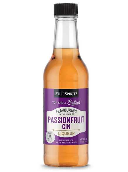 Top Shelf Select Passion Fruit Gin Liqueur UBREW4U