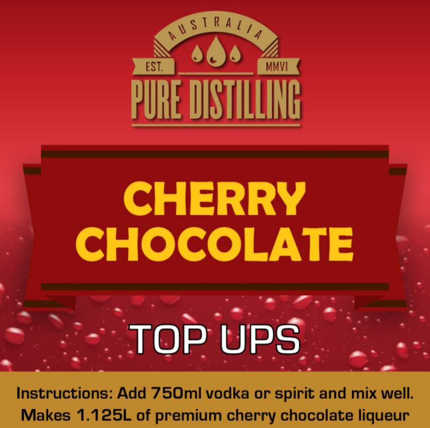 Pure Distilling Cherry Chocolate Top Ups 375ml UBREW4U