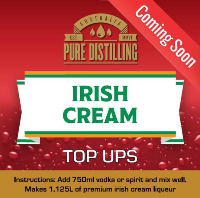 Pure Distilling Irish Cream Top Ups 375ml UBREW4U