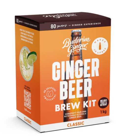 Buderim Ginger-Ginger Beer Brew Kit 1Kg UBREW4U