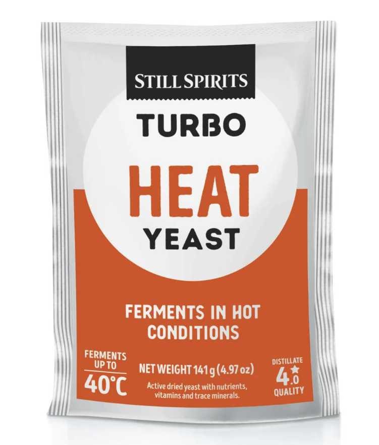 Still Spirits Heat Turbo Yeast (138g) UBREW4U