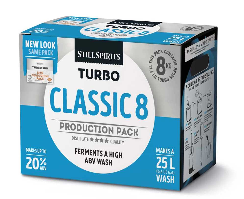 Still Spirits Turbo Production Pack 8Kg UBREW4U